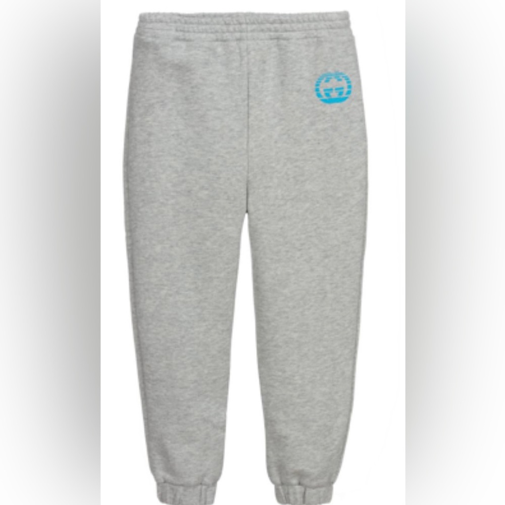 Gucci kids jogging pants in grey size 10